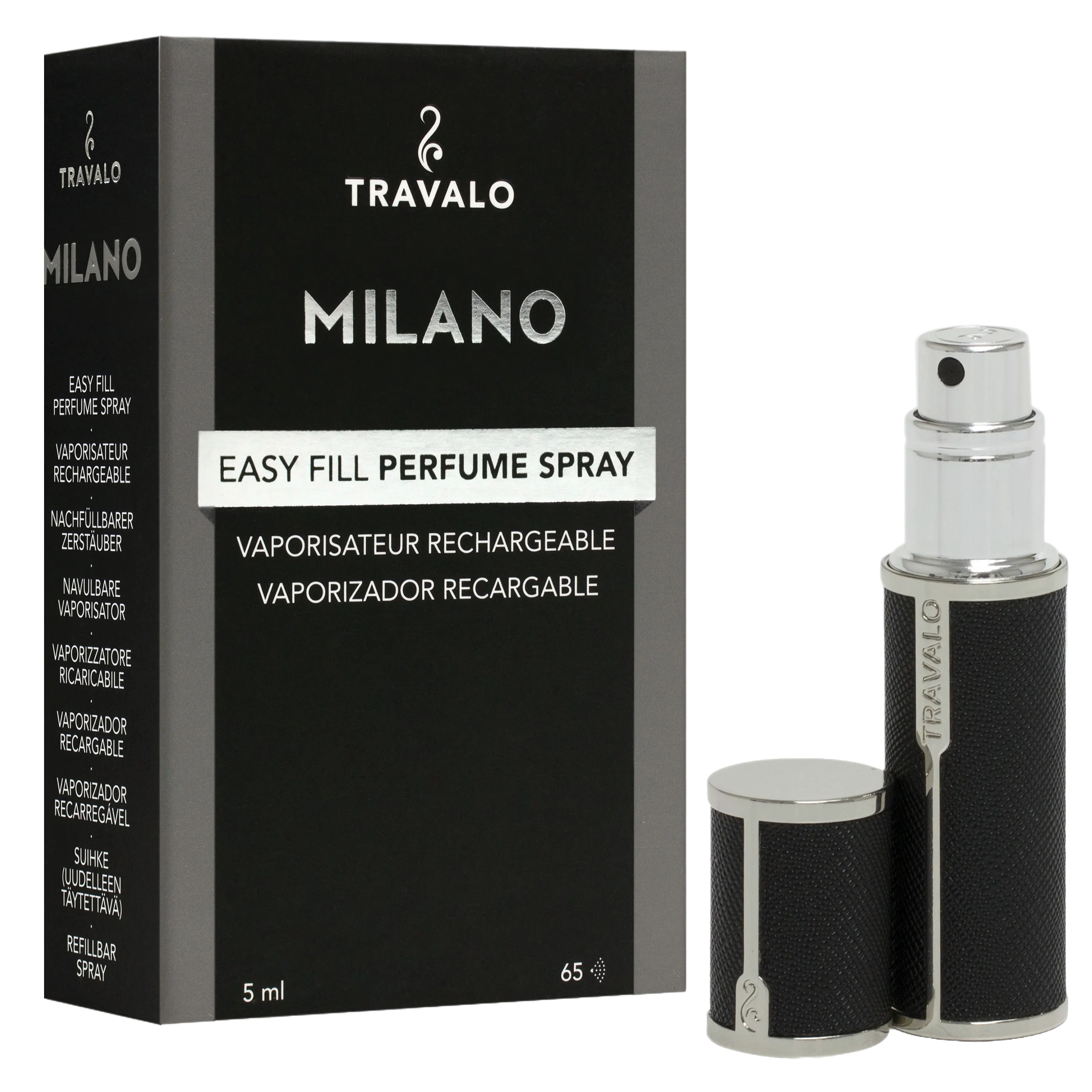 Travalo - Milano Black 5ml Atomiser - Image 4