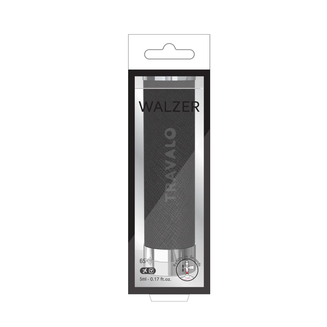 Travalo - Walzer Black 5ml Atomiser - Image 4